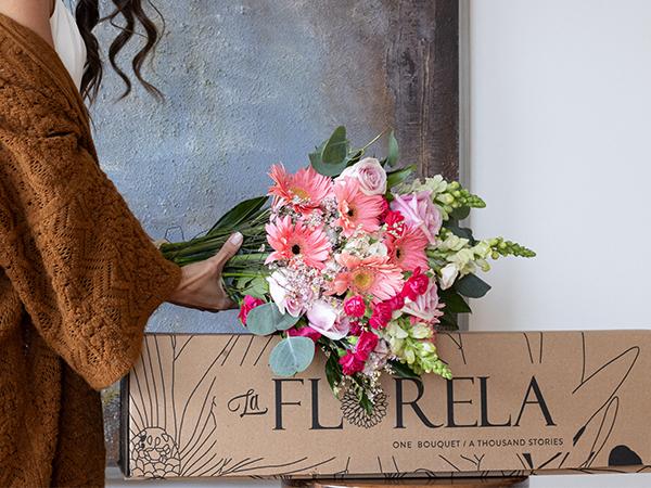 flowers subscription - La Florela