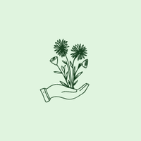 Icon hand flower - La Florela