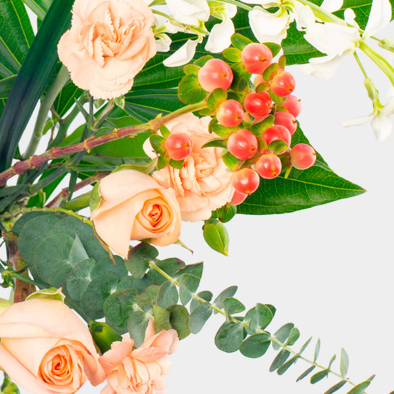 Roses Bouquet Wishes - La Florela